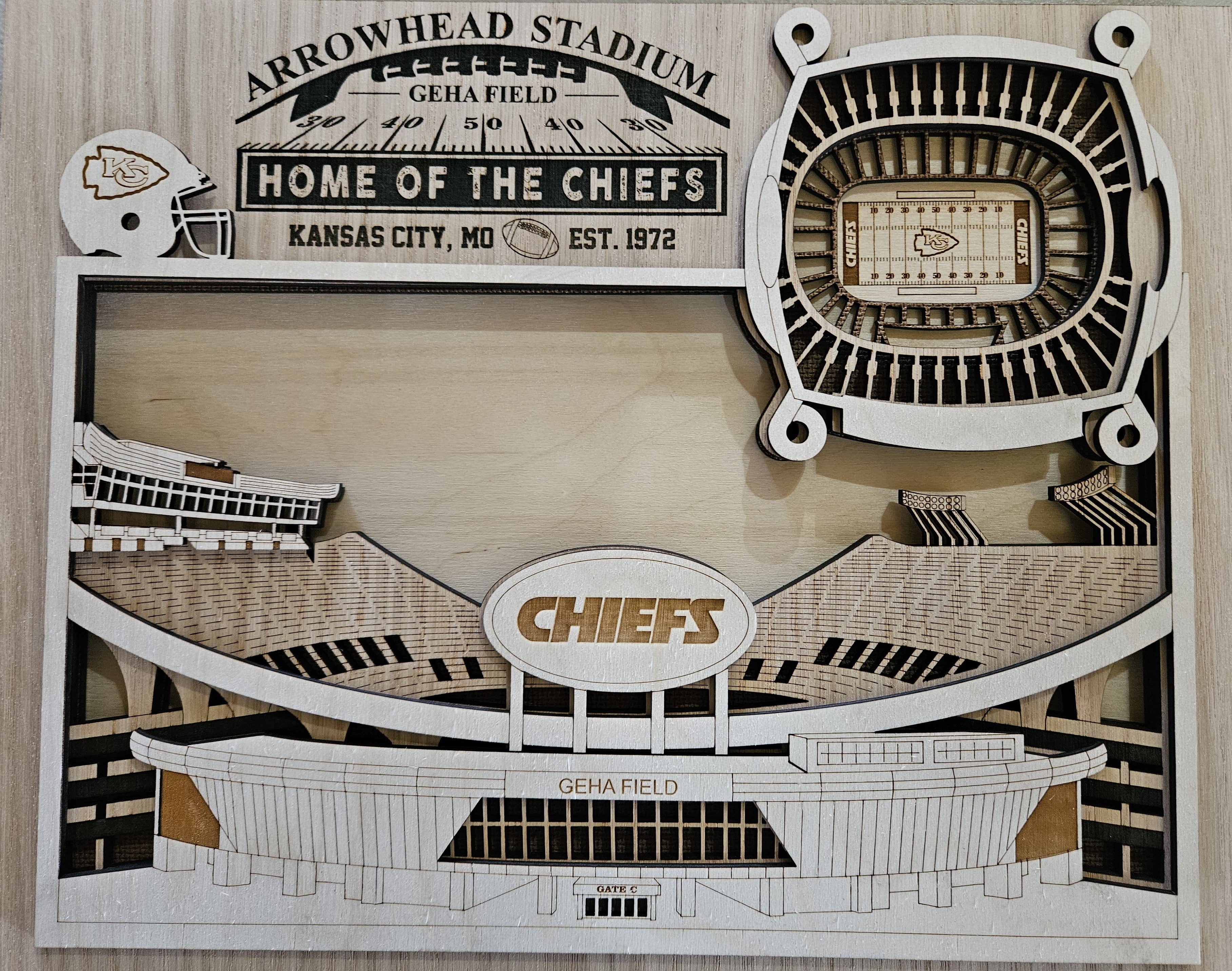 Arrowhead Stadium - Home of Kansas City Chiefs Football