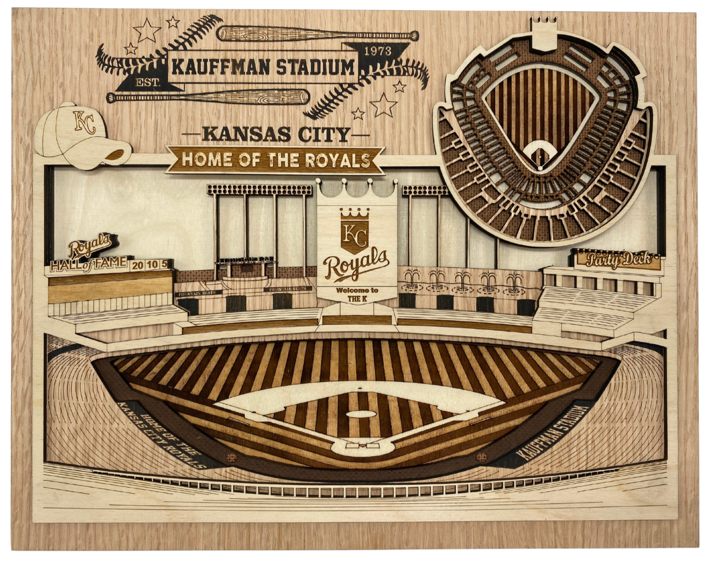 Kauffman Stadium - Home of the Kansas City Royals