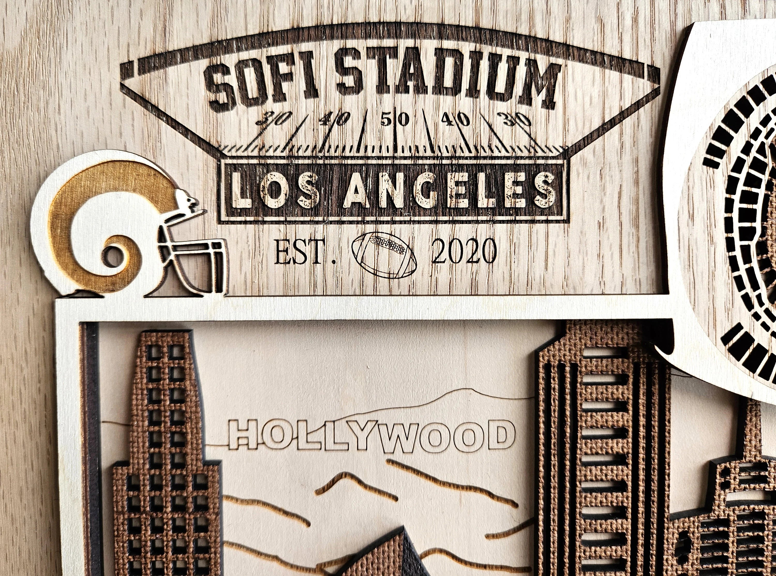 SOFI Stadium - Home of Los Angeles Rams Football
