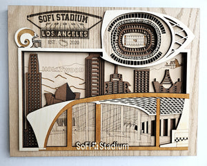 SOFI Stadium - Home of Los Angeles Rams Football