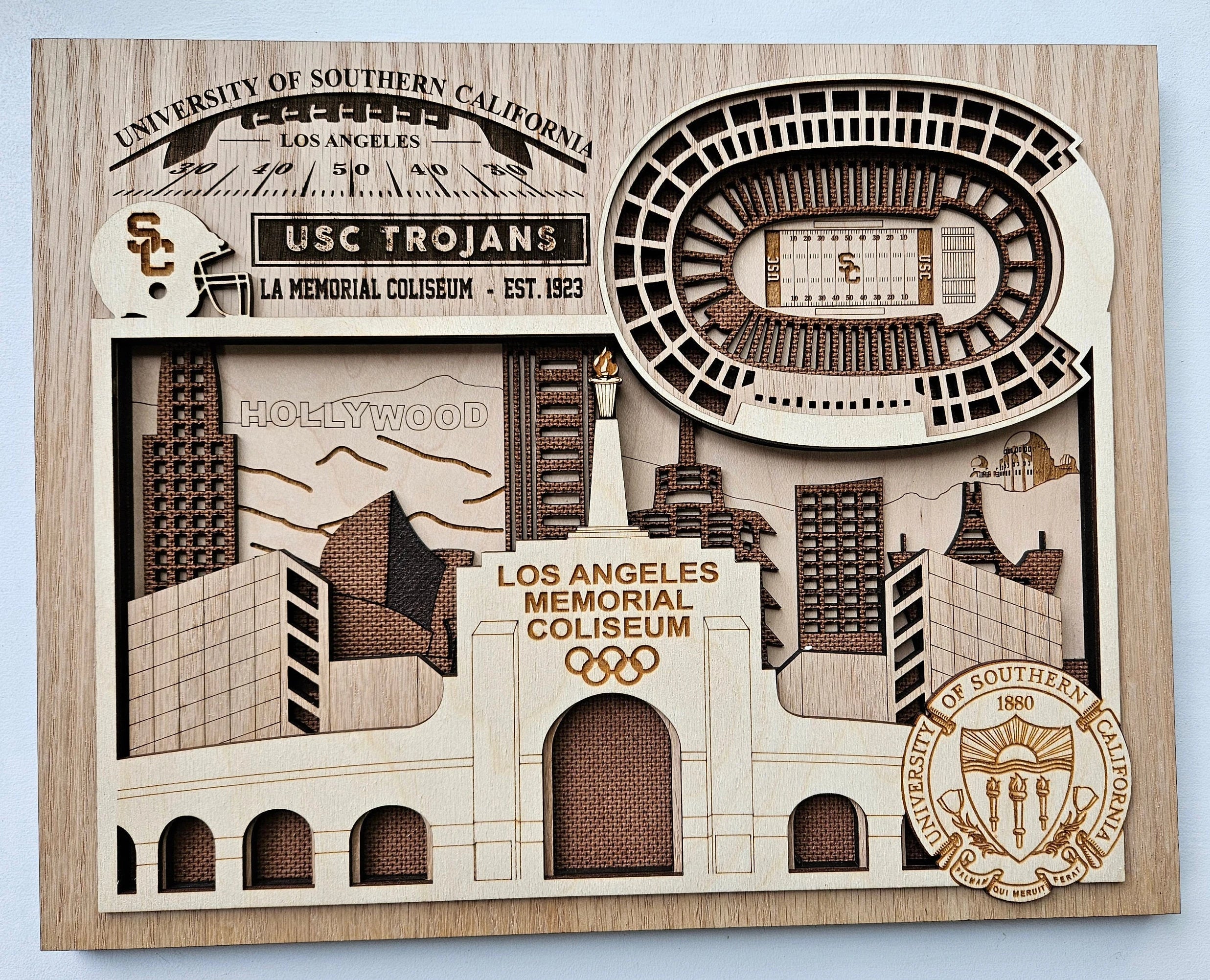 LA Memorial Coliseum - Home of USC Trojans